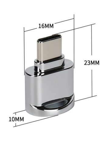 Adapter mobile card reader