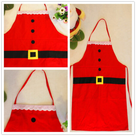 Christmas decorations, Christmas decorations, Christmas day supplies, Christmas aprons, party products - Image 3