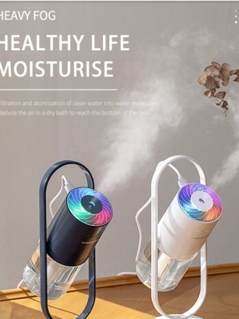 Magic Shadow USB Air Humidifier For Home With Projection Night Lights Ultrasonic Car Mist Maker Mini Office Air Purifier