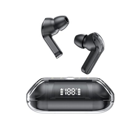 Wireless Digital Display Bilateral Stereo Transparent Bluetooth-compatible Headset - Image 2