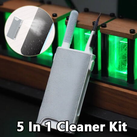 5 In 1 Screen Cleaner Kit Camera Phone Tablet Laptop Screen Cleaning Tools Earphone Cleaning Brush Pen For Office - Image 2