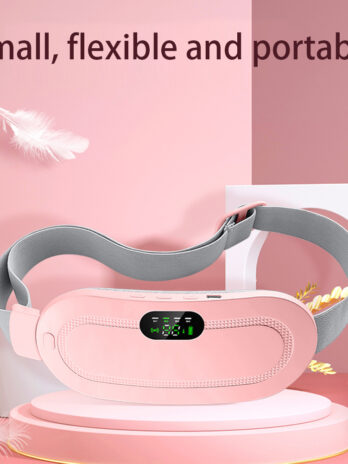 Menstrual Heating Pad Smart Warm Belt Relief Waist Pain Cramps Vibrating Abdominal Massager Electric Waist Belt Device