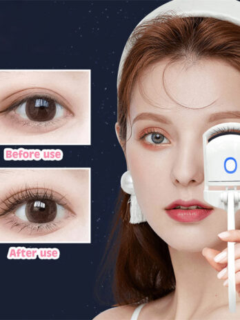 Heated Eyelash Curler Electric Temperature Control Mini Eyelash Curler Electric Portable Charging