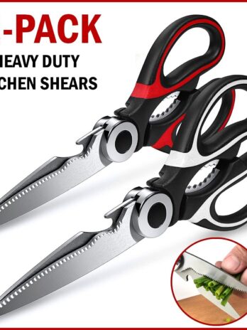 Kitchen Shears Scissors Heavy Duty Cooking Food Meat Chicken Utility