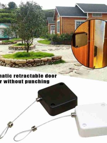 Automatic Door Closer Punch-Free Soft Close Door Closers For Sliding Door Glass Door 500g-1000g Tension Closing Device